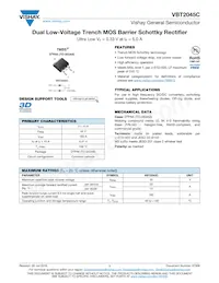 VBT2045C-M3/4W Datasheet Copertura