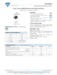 VBT4060C-M3/8W Datasheet Cover