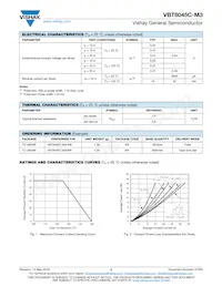 VBT6045C-M3/4W Datasheet Page 2