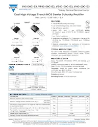 VI40100C-E3/4W Datasheet Cover