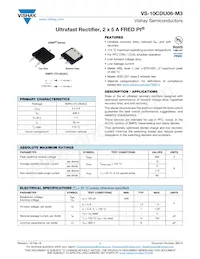 VS-10CDU06-M3/I Datasheet Cover