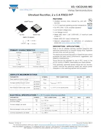 VS-10CDU06-M3/I Datasheet Copertura