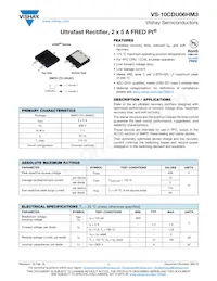 VS-10CDU06HM3/I Datasheet Cover