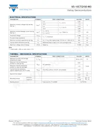 VS-10CTQ150-M3 Datasheet Page 2