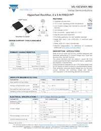 VS-10CVH01HM3/I Datasheet Cover