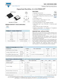 VS-10CVH02-M3/I Datenblatt Cover