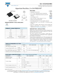 VS-10CVH02HM3/I Datasheet Cover