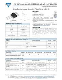 VS-15CTQ045-M3 Datasheet Cover