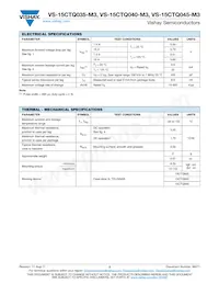 VS-15CTQ045-M3 Datasheet Page 2