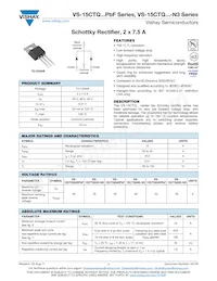 VS-15CTQ045-N3 Datasheet Cover