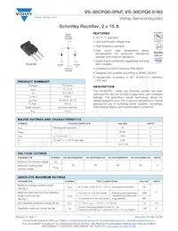 VS-30CPQ050PBF Datasheet Cover