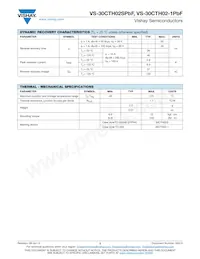VS-30CTH02STRRPBF Datasheet Page 2