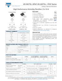 VS-30CTQ100G-1PBF Datasheet Cover