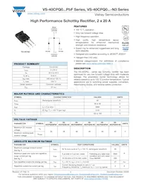 VS-40CPQ040PBF Datasheet Cover