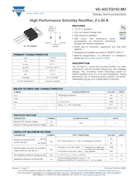 VS-40CTQ150-M3 Datasheet Cover