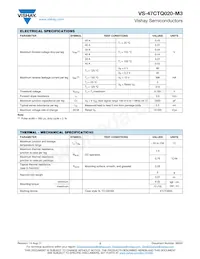 VS-47CTQ020-M3 Datasheet Page 2