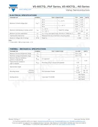 VS-60CTQ045-N3 Datasheet Pagina 2