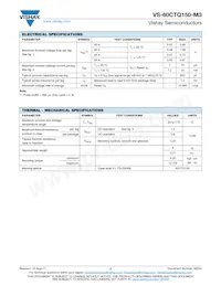 VS-60CTQ150-M3 Datasheet Page 2