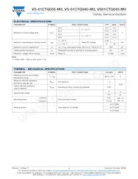 VS-61CTQ045-M3 Datasheet Page 2