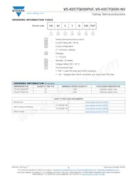 VS-62CTQ030-N3 Datasheet Page 5