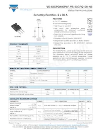 VS-63CPQ100PBF Datasheet Cover