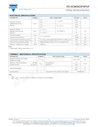 VS-6CWQ03FNTRLPBF Datasheet Page 2
