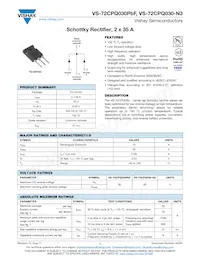 VS-72CPQ030PBF Datasheet Cover