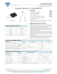 VS-80CPH03-F3 Datasheet Cover