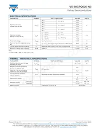 VS-80CPQ020-N3 Datasheet Pagina 2