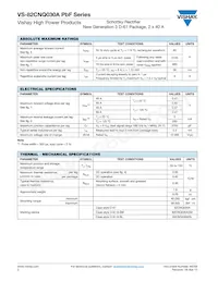 VS-82CNQ030ASMPBF Datasheet Page 2