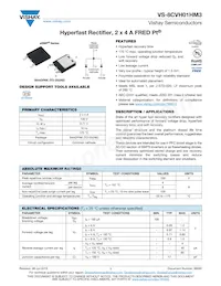 VS-8CVH01HM3/I Datasheet Cover