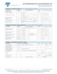 VS-HFA08TA60CPBF數據表 頁面 2