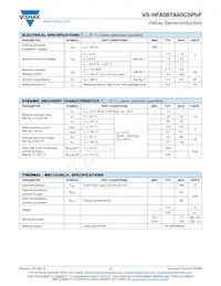 VS-HFA08TA60CSPBF Datasheet Page 2