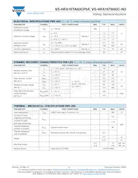 VS-HFA16TA60C-N3 Datasheet Page 2