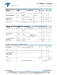 VS-HFA16TA60CSPBF Datasheet Page 2