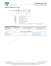 VS-MBR4045CT-M3 Datasheet Page 5