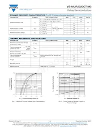 VS-MUR2020CT-N3 Datasheet Page 2