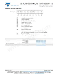 VS-MURB1020CTR-M3 Datasheet Page 5