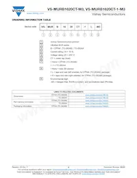 VS-MURB1620CTR-M3 Datasheet Page 5