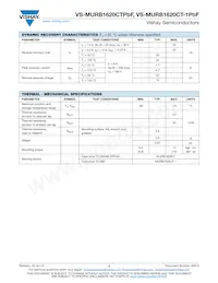 VS-MURB1620CTTRRP Datasheet Pagina 2