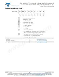 VS-MURB1620CTTRRP Datasheet Page 6