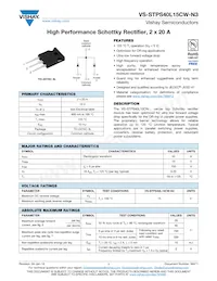 VS-STPS40L15CWPBF Datenblatt Cover