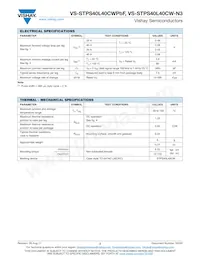 VS-STPS40L40CWPBF Datasheet Page 2