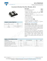 VS-UFB80FA20 Datasheet Cover