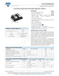 VS-UFH280FA30 Datasheet Cover