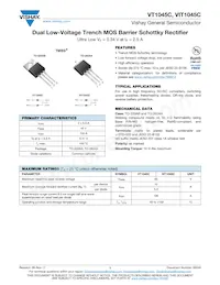 VT1045CHM3/4W Datasheet Cover