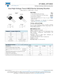 VT1060CHM3/4W Datasheet Cover