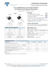 VT2045CBP-M3/4W Datasheet Cover