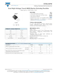 VT60L45PW-M3/4W Datasheet Copertura