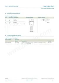 WNS20S100CQ Datasheet Page 2